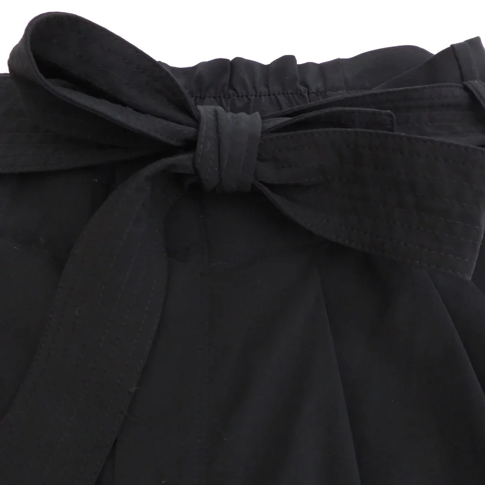 Athleta Women Skyline Pant II Black High Rise Paperbag Waist Tapered Leg 4 - Picture 3 of 11